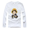 One Piece T Shirt Luffy Straw Hat Japanese Anime